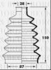 BORG & BECK BCB6023 Bellow, driveshaft
